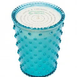 K Hall Studio 16oz Hobnail Candle Lifestyle