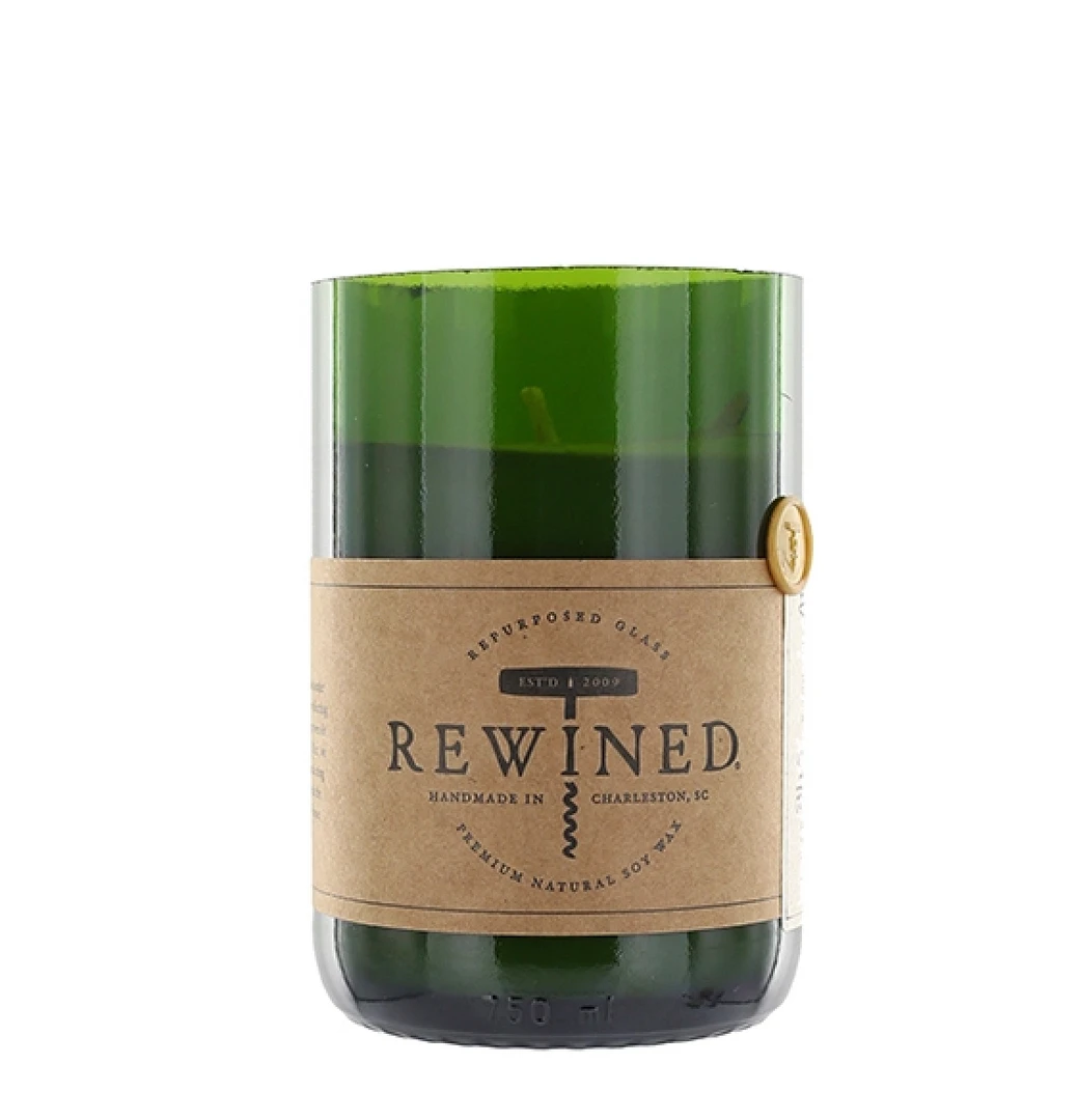 Rewined Candle - Handcrafted, Eco-Friendly Scented Candle for Home & Gifts 20 Candles Rewined Candle