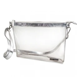 Capri Designs Large Clear Crossbody Bag Lifestyle