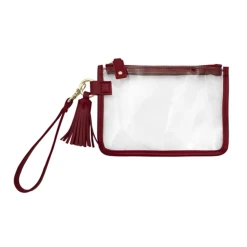Capri Designs Clear Wristlet Purse