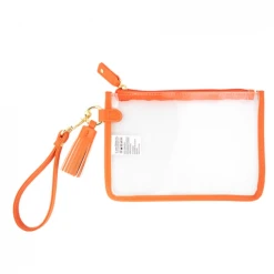 Capri Designs Clear Wristlet Purse