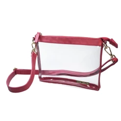 Capri Designs Lifestyle Small Clear Crossbody Bag
