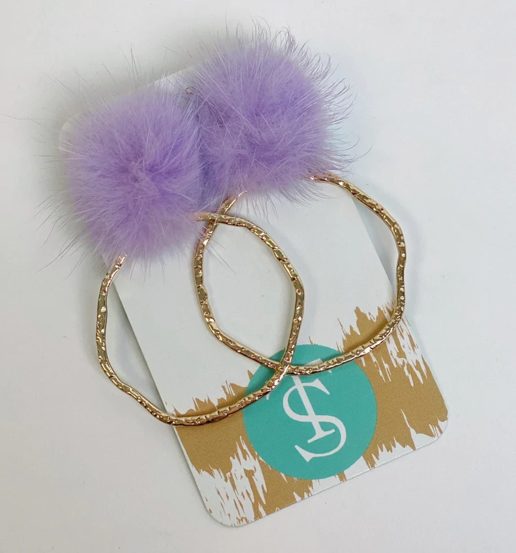 Taylor Shaye Designs Puff Top Hoops - Stylish Gold-Plated Earrings for Women 7 Taylor Shaye Designs Puff Top Hoops