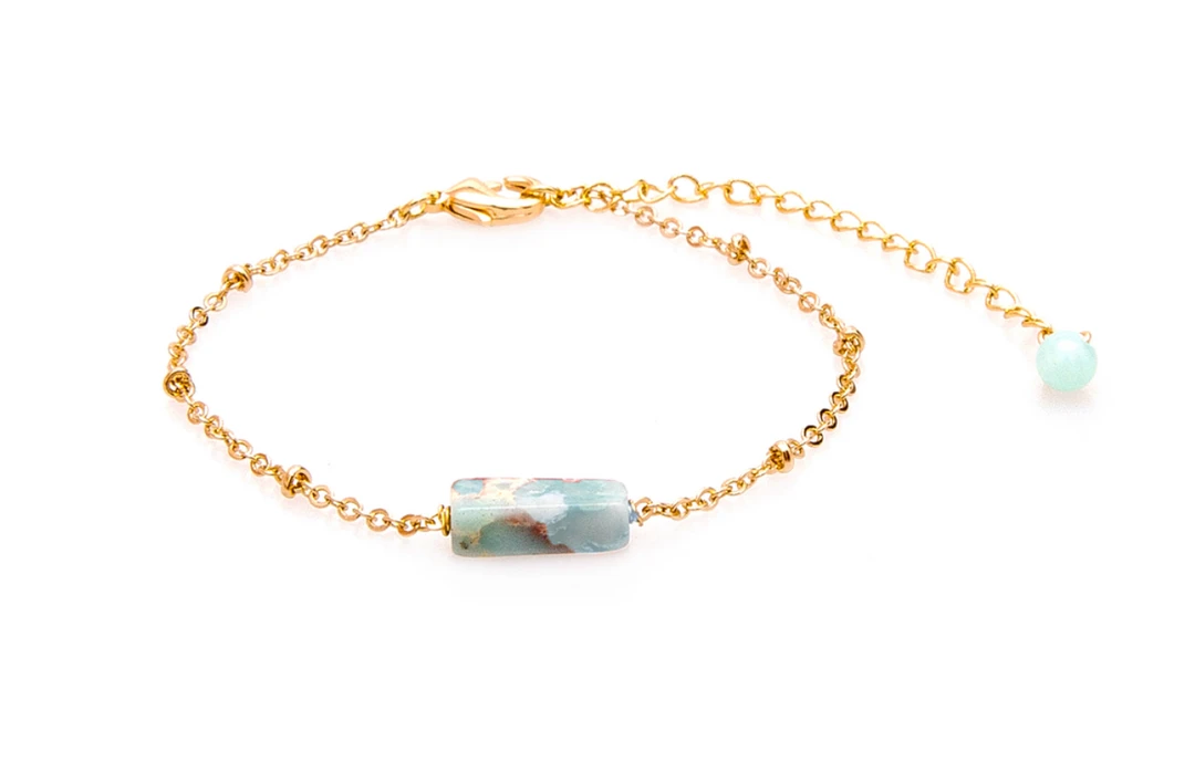 Lotus & Luna Natural Stone Bracelet - Handmade Jewelry for Women, Healing Crystal Bracelet, Boho Chic Accessory 7 Jewelry Lotus And Luna Natural Stone Bracelet