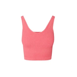 NikiBiki Vintage Wash V Neck Crop Top