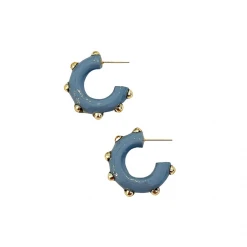 Mae Wearable Art Darden Hoop Earrings