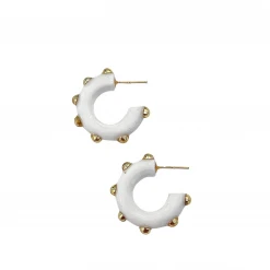 Mae Wearable Art Darden Hoop Earrings