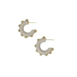 Mae Wearable Art Darden Hoop Earrings