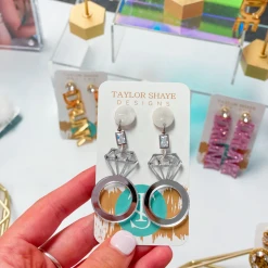Taylor Shaye Jewelry Put A Ring On It Earrings