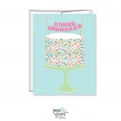 Lifestyle Pen & Paint Greeting Card