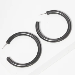 TRENDY Wholesale Jewelry Classic Medium Open Hoops