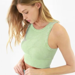 NikiBiki Emma High Neck Crop Top