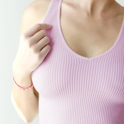 NikiBiki V Neck Ribbed Crop Top