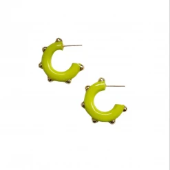 Mae Wearable Art Darden Hoop Earrings