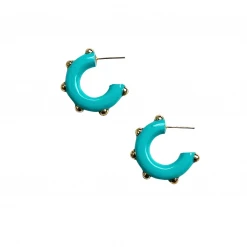 Mae Wearable Art Darden Hoop Earrings