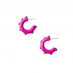 Mae Wearable Art Darden Hoop Earrings