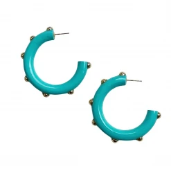 Mae Wearable Art Darden Hoop Earrings
