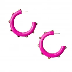 Mae Wearable Art Darden Hoop Earrings