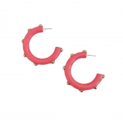 Mae Wearable Art Darden Hoop Earrings
