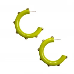 Mae Wearable Art Darden Hoop Earrings