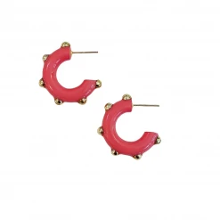 Mae Wearable Art Darden Hoop Earrings