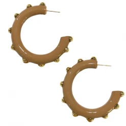 Mae Wearable Art Darden Hoop Earrings