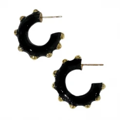 Mae Wearable Art Darden Hoop Earrings
