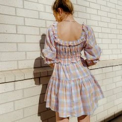 Entro Spring Fling Gingham Dress Dresses