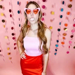 Entro Denise Colorblock Satin Dress