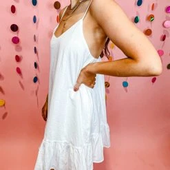 Lena Dresses Wren Ruffle Mini Dress