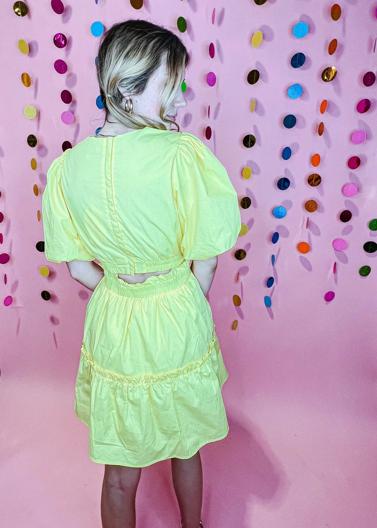 2.7 August Apparel Mackenzie Puff Sleeve Dress - Elegant Women's Dress for Casual & Formal Occasions 5 2.7 August Apparel Mackenzie Puff Sleeve Dress