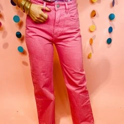 2.7 August Apparel Cassie Wide Leg Jeans