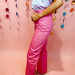 2.7 August Apparel Cassie Wide Leg Jeans