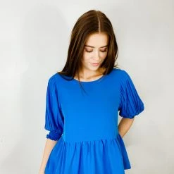 Entro Enchanted Peplum Top