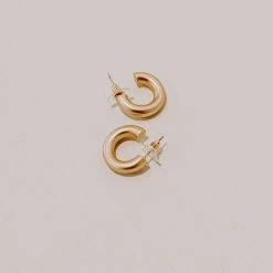 TRENDY Wholesale Mini Round Hoops Jewelry