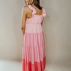 2.7 August Apparel Vivian Color Block Maxi Dress - Stylish Women's Summer Dress 8 2.7 August Apparel Vivian Color Block Maxi Dress