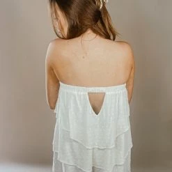 Stylish Listicle Florence Swiss Dot Romper for Women - Summer Casual Jumpsuit 8 Listicle Florence Swiss Dot Romper