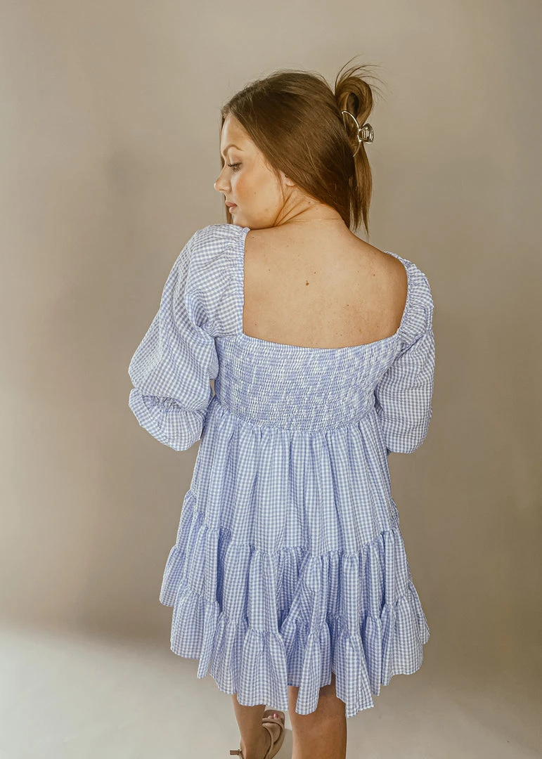 Mable August Gingham Babydoll Dress - Stylish Summer Dress for Women 5 Mable August Gingham Babydoll Dress