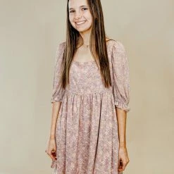 Mittoshop Josephine Floral Babydoll Dress