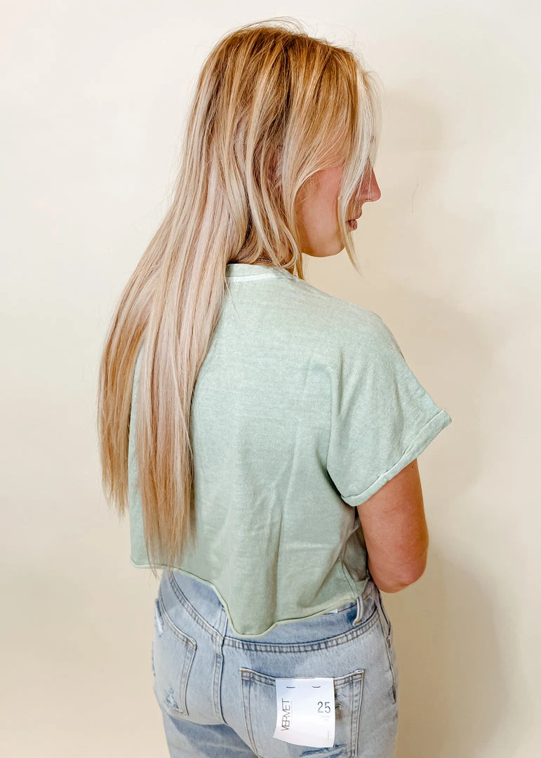 HYFVE Magnolia Cropped Tee Shirt - Stylish Women's Crop Top for Casual Wear 5 HYFVE Magnolia Cropped Tee Shirt