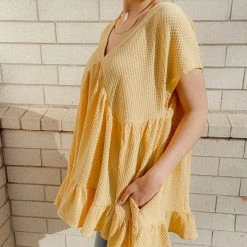 Entro Birdie Knit Babydoll Top - Stylish & Comfortable Women's Tops 13 Entro Birdie Knit Babydoll Top Tops