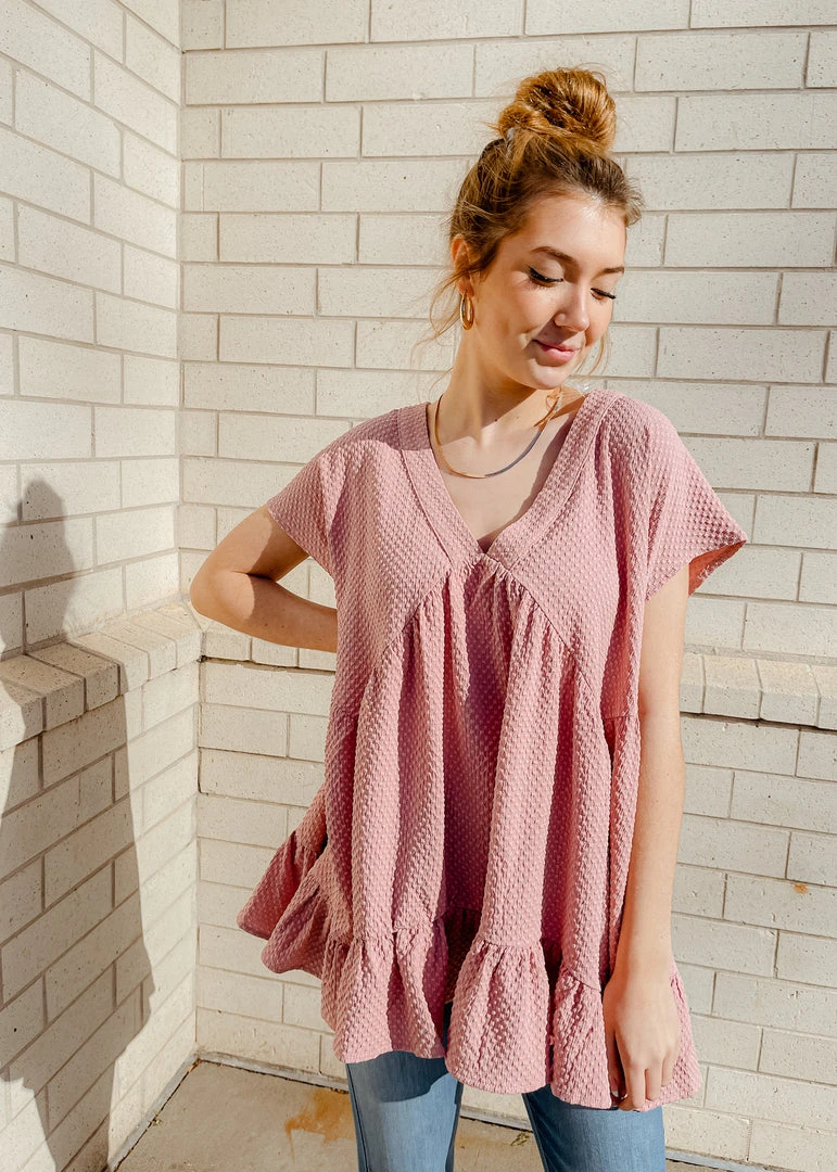Entro Birdie Knit Babydoll Top - Stylish & Comfortable Women's Tops 5 Entro Birdie Knit Babydoll Top Tops