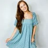 By Together Blue Dream Gingham Dress