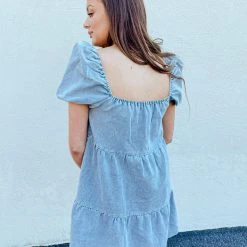 Cloud Ten Cheyenne Denim Babydoll Dress - Stylish & Comfortable Women's Dress 7 Cloud Ten Cheyenne Denim Babydoll Dress