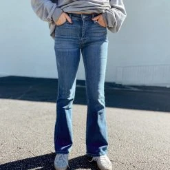 KanCan Jaycee Petite Bootcut Jeans Bottoms