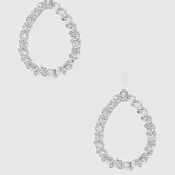 TRENDY Wholesale Cubic Zirconia Teardrop Delicate Stud Earrings