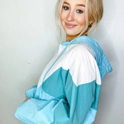 And The Way Marla Colorblock Windbreaker Jacket - Lightweight Water-Resistant Outerwear for Men & Women 14 And The Way Marla Colorblock Windbreaker Jacket