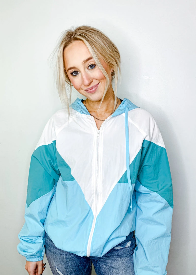 And The Way Marla Colorblock Windbreaker Jacket - Lightweight Water-Resistant Outerwear for Men & Women 10 And The Way Marla Colorblock Windbreaker Jacket