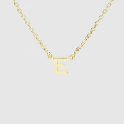 TRENDY Wholesale Initial Gold Dipped Necklace Jewelry