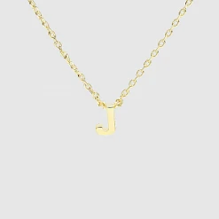 TRENDY Wholesale Initial Gold Dipped Necklace Jewelry
